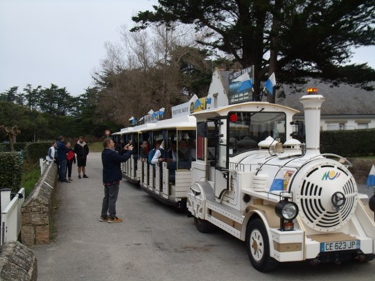 Découverte de la presqu'île en petit train